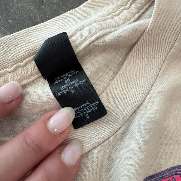 Vintage Y2K Led Zeppelin Electric Magic White Band Tour Graphic Tee S - Picture 2 of 5